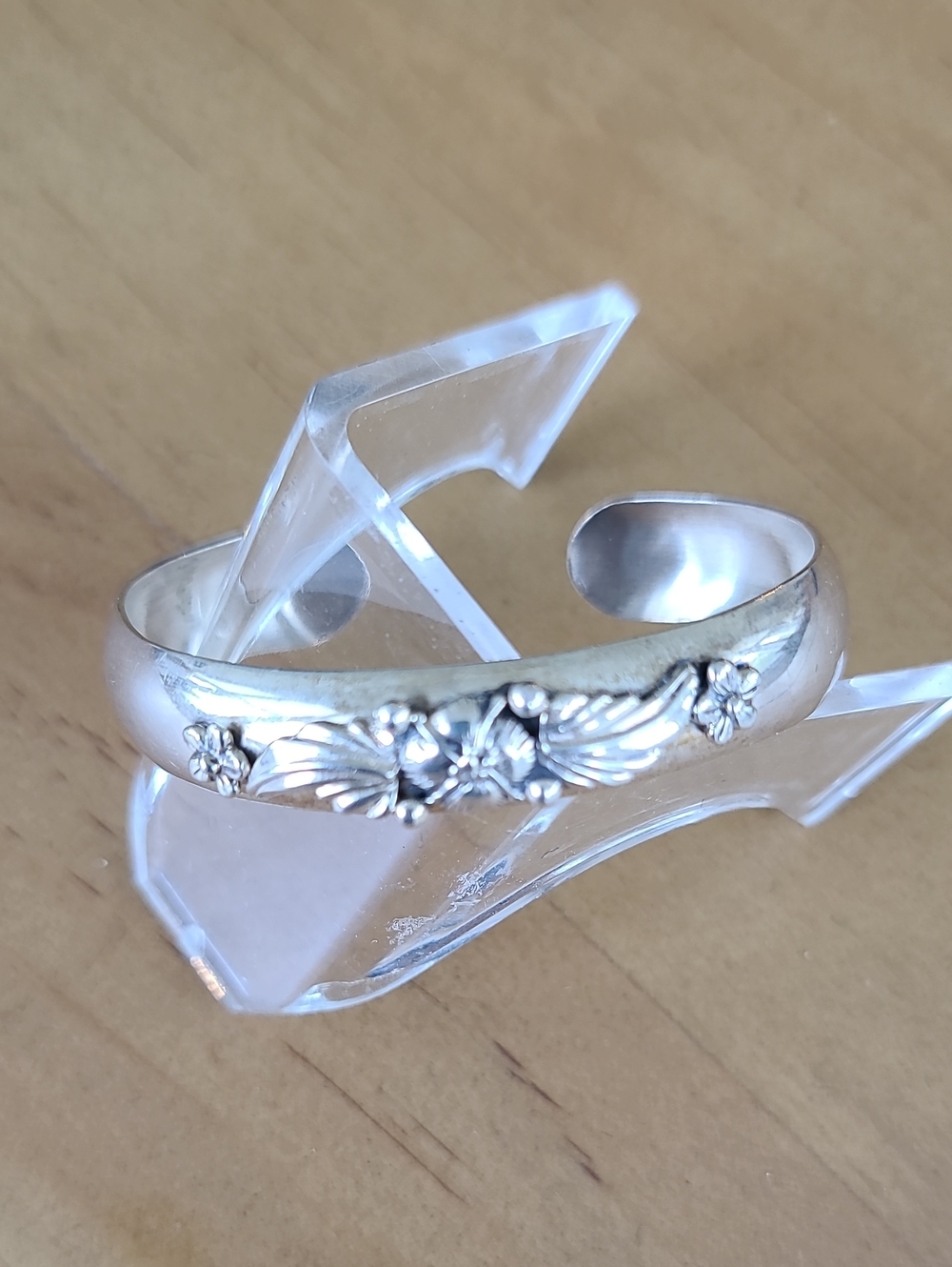 Carol Felley Flower Cuff.